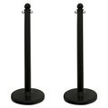 Accuform MEDIUM DUTY STANCHION POSTS COLOR PRC203BK PRC203BK